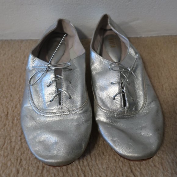 BLOCH Street Shoe Brogue/Jazz Silver Size 37 - Picture 3 of 8